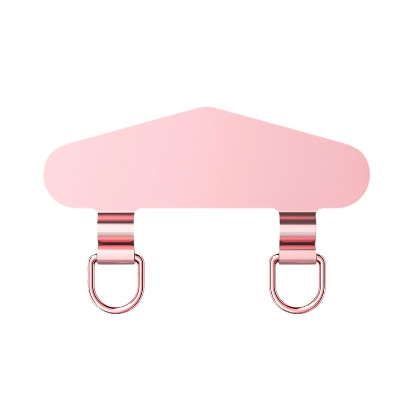 Antilost Phone Grip Pad Clip With Double Chain, Easy Carry Suitable for Mobiles and Key, Secure Attachment, Outdoor Use