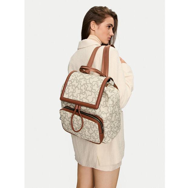 Рюкзак TOUS Kaos Icon 395910183 бежевый