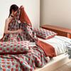 Vintage Jacquard Sherpa Fleece Throw Blanket Heavy Weight Plush Couch Bed  Warm Cozy Air Conditioning Quilt Winter Warm Gift