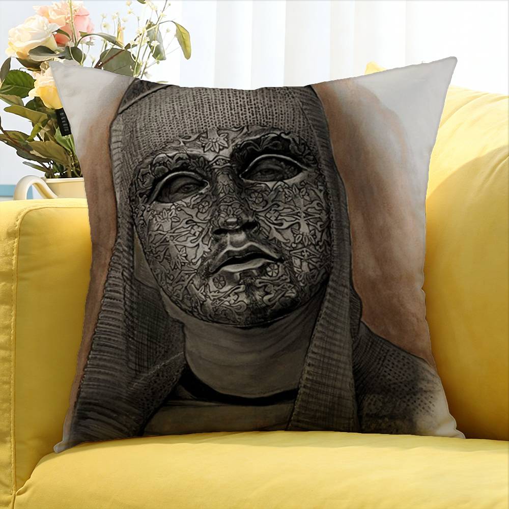 Baldwin Iv King Of Jerusalem Various Sizes Square Pillow Case For Car Home Bedchamber Decor