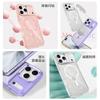 Applicable to Apple 11promax mobile phone case 11 glitter 11 translucent 11 wireless magnetic charging anti-drop protective case
