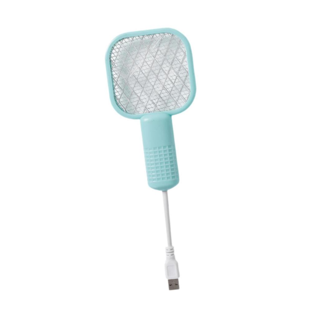 Elektrische Fliegenklatsche 5V Handheld Tragbar Praktisch 3,7W Leichtes Insektenvernichter-Racket für Terrasse Reise Hinterhof Sommer Büro
