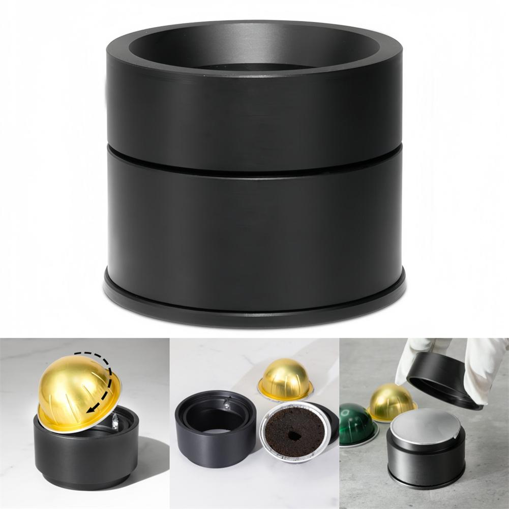 Coffee Capsules Refilling Holder Reusable Kit for Pods Compatible with Most Brands Easy to Use and Eco Friendly Material