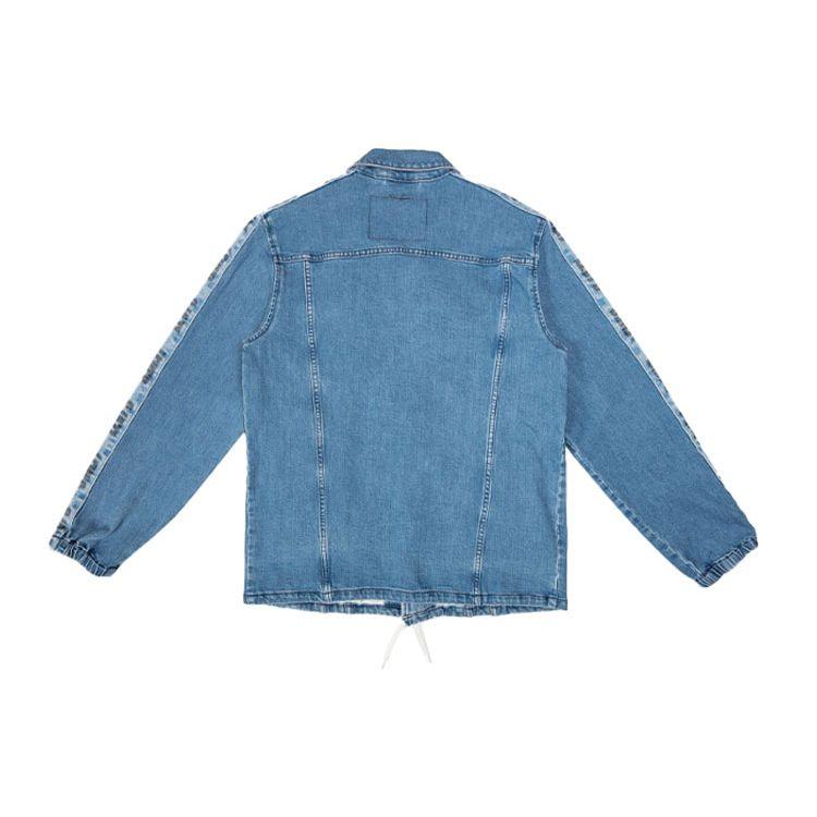 Levis Washed Patchwork Denim Jacket Men jackets Blue 57850-0000
