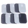 10Pcs 4*6Cm Reusable Tens Machine Electrode Pads Body Massager Selfadhesive Pads