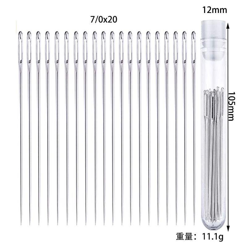 DIY Sewing Package Needles, Blind Set, Side Opening Hole, Fast Breaking, Stainless Steel, Hand Needle Tools, Home Jewelry
