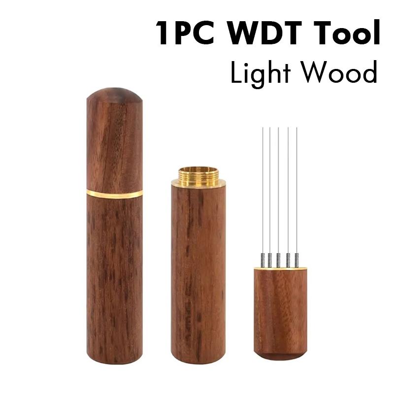 Espresso Coffee Stirrer Needle Distributor Coffee Powder Stirrer Wood Handle Coffee Stirring Tool WDT Tools Barista Accessories 4