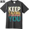 Solid Color For Unisex Round Neck Tshirt Keep Talking Im Diagnosing You Anime For Unisex Teeshirt Round Neck Tee Unisex Tshirt