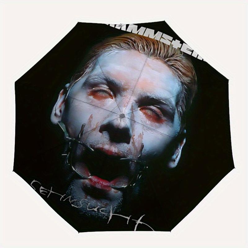 Rammstein Automatic Open/close Umbrella, Heavy-Duty Iron Frame, Folding Portable Design, Travel, Everyday Use 205