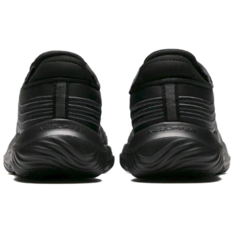 Anta Divine Journey Slip Resistant Abrasion Resistant Low top Training Running Shoes Men's Black Sneakers 112237718-10