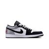 Air Jordan 1 Low SE Hvit Svart Matt Sølv Herre Sneakers Ild-Rød HF3148-106