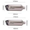 470MM 570MM Universal Motorcycle Exhaust Pipe DB Killer Muffler For Honda PCX125 150 Z900 R6 TMX530 CB500 R1 Tenere700 XTZ700