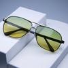 Day and Night Color Changing Sunglasses Men's Fancy for Driving Polarized Glasses Men Cycling Fishing Welding Sunglasses