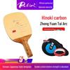 Pai Lio 8603 Japanse Penhold Tafeltennisracket met Cipres Koolstofvezel Blad.
