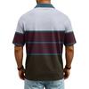 Men's Casual Quick Dry Mesh Polo Shirt Golf Shirt Breathable Lightweight Sport Tee with Button Placket and Short Sleeves