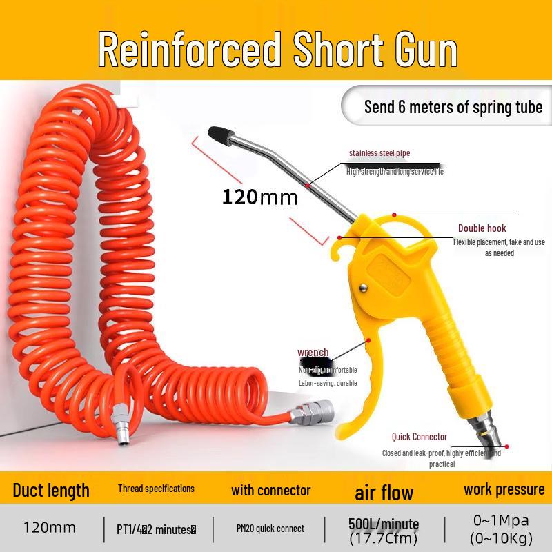 High-Pressure Air Blow Gun & Dust Removal Tool