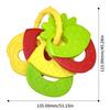 Baby Krabbelrolle Spielzeug Säuglingsaktivität Bauchzeitrolle Montessori Pädagogische Entwicklung Sensorisches Spielzeug für Kinder 0 12 Monate