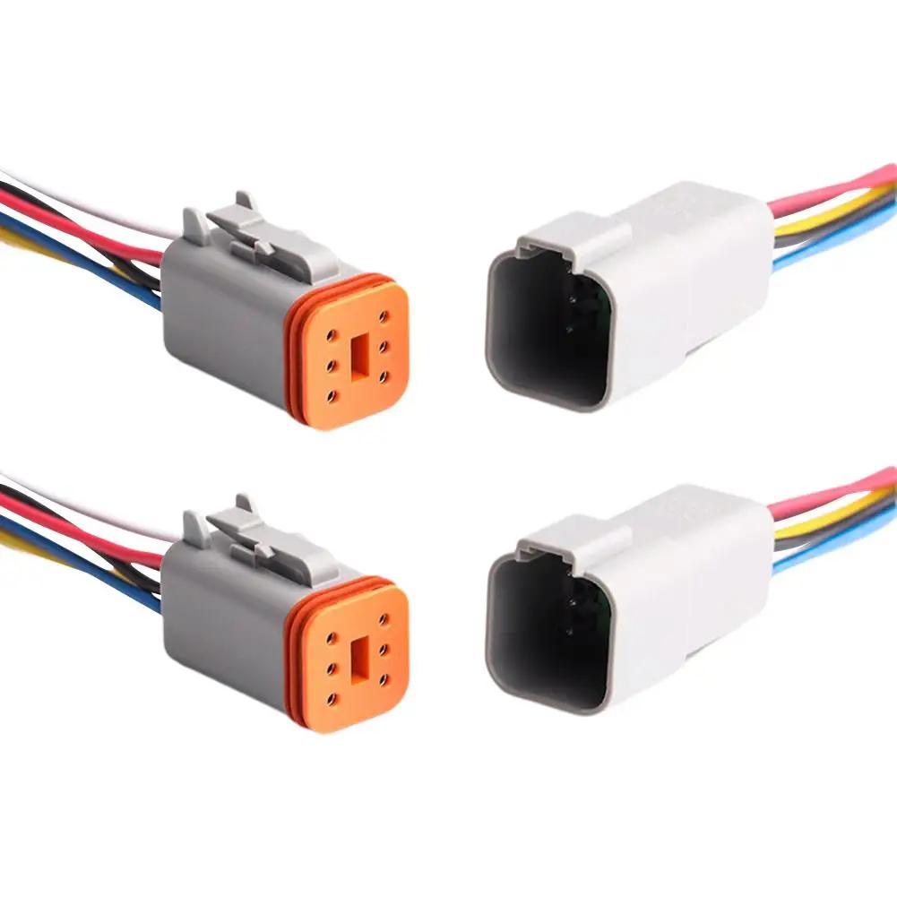 Automotive Waterproof Electrical Connector, Male & Female Wire Harness, Auto Electrical Connectors For Car, Truck, Motorcyc E1I8