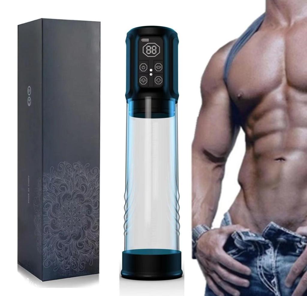Penile Vacuum Pump Penis Enlargement Enhancer Ring Electric Penis Pump Sex Toys for Men Male Masturbator Penis Extender 18+