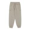 SNOWPEAK Woven Mix Jogger Pants Beige Gray (S24FMFFP24)