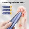 Professional Low Noise Vacuuming Pet Paw Trimmer Dogs Cats USB Rechargeable Safe Ceramic Blade ABS No Mess Hair Clipper