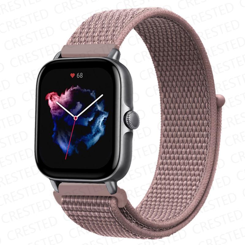 20mm 22mm Watch Band For Amazfit GTS/2/2e/4/3/mini GTR 4/2/3/Pro 47mm stratos 3 Nylon Bracelet pulseira correa Amazfit bip strap