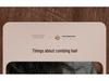 Sandalwood Wide-Tooth Comb - Anti-static Wooden Hair Comb for Men & Women, Portable Massage Brush for Straight Hair