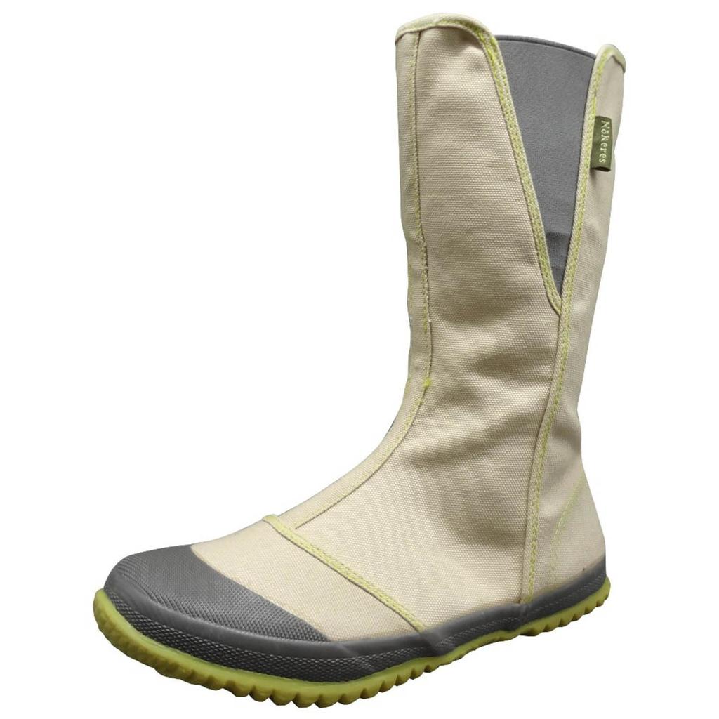 Fukuyama Rubber Nokers NK-10 Work Shoes, Beige, Size 24.5 Cm, 3E