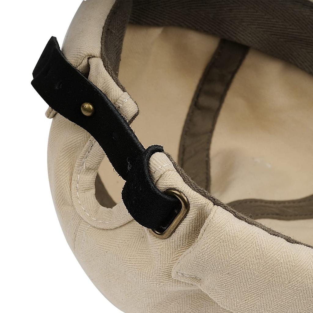 Croogo Brimless Cap for Men and Solid Casual Fashion Hat Fisherman's Women, Cotton, Round, Color, Spring/Summer (G-CT84-Black)