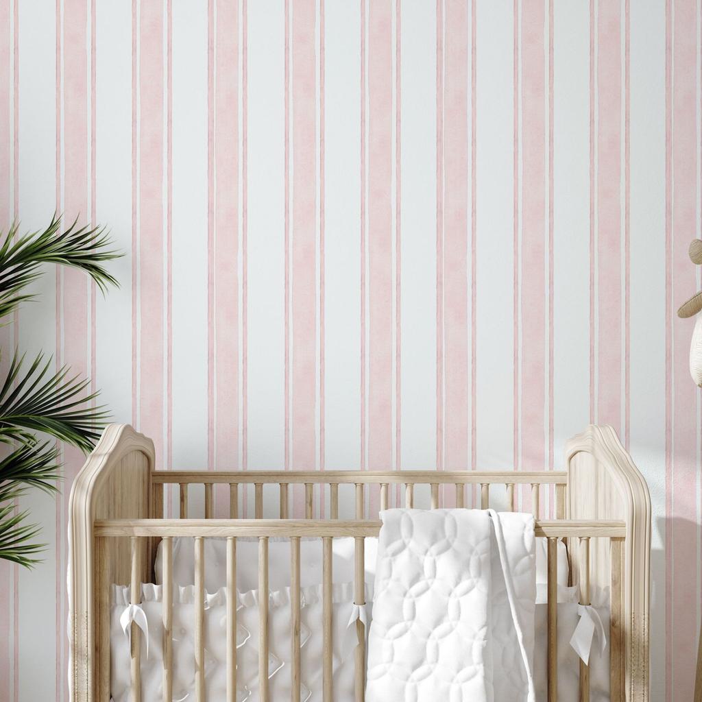 1pc Green Blue Herringbone Peel And Stick Wallpaper Self Adhesive Geometric Stripe Removable Contact Paper for Bathroom Decor