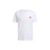 Horns Tee Basketball Sports Printing Round Neck Short Sleeve White Men's GN5113