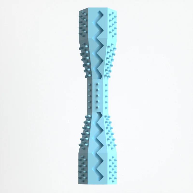 

Dog Chew Toy Dog Teeth Grinding Rod Hexagon Soft Rubber Tooth Cleaning Point Massage Toothpaste Pet Grinding Toy Pet Supplies XS（old） синий