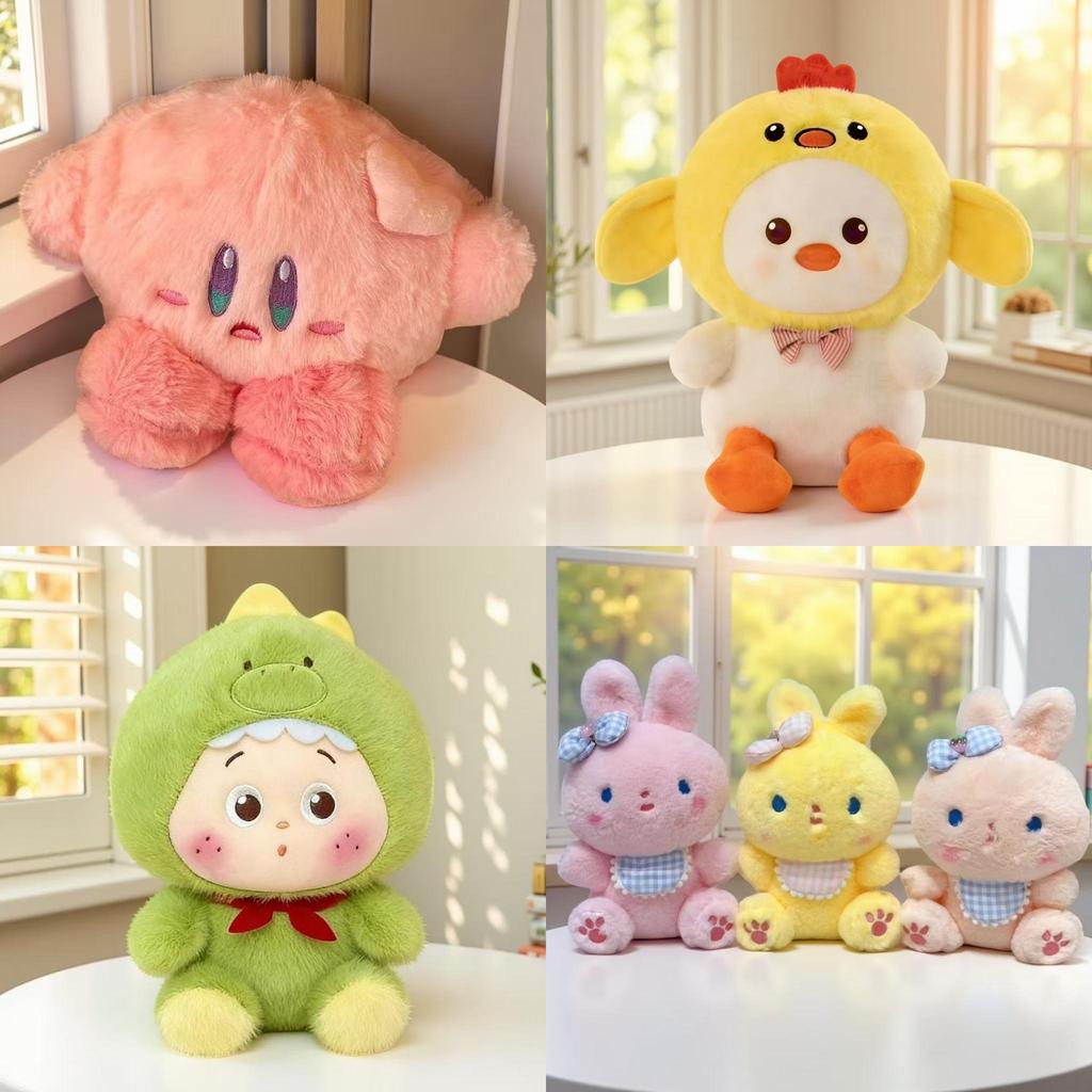 Healing Plush Toy Creature With Soft Cotton Filling For Kids And Collectors