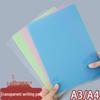 Back-to-School A4 Student Writing & Painting Pad with Transparent PP Board Clip