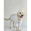 Lightweight Dog Shirt Large Breeds Golden Retriever Labradoodle Samoyed British Style Pet Clothing