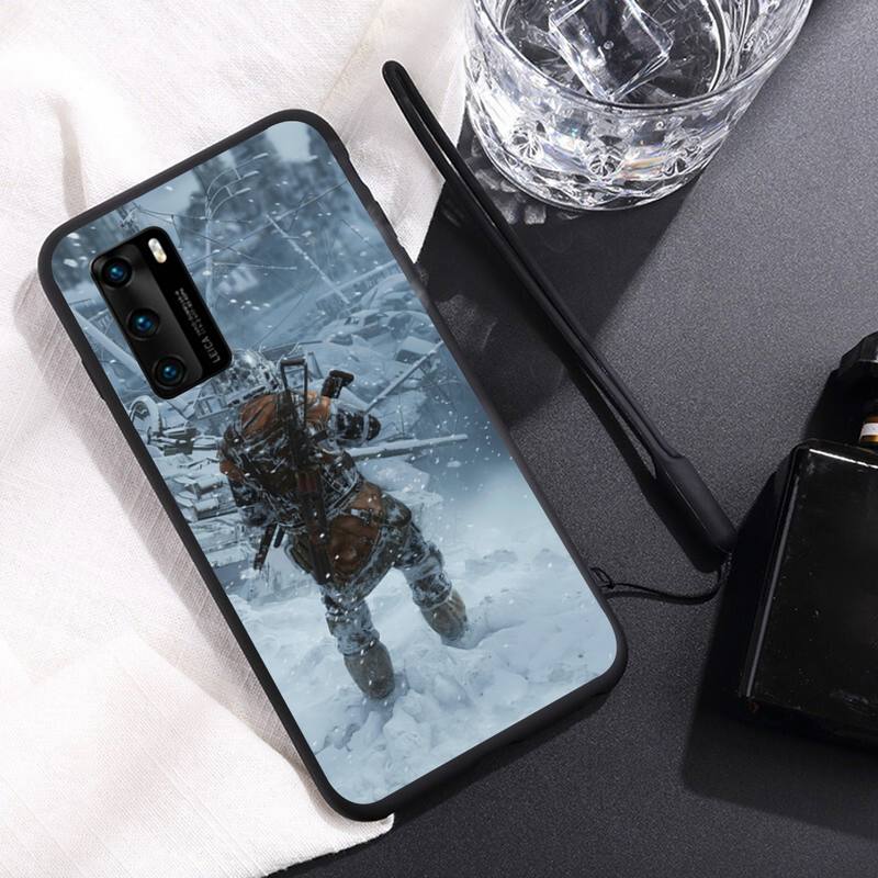 Horror Game Metro Phone Case For Huawei Y6 Y7 Y9 Prime 2019 Y9s Mate 10 20 40 Pro Lite Nova 5t Silicone Cover