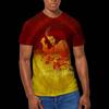 Camiseta Unissex Jimi Hendrix: Ladyland elétrica (Tie-Dye) (ampla)