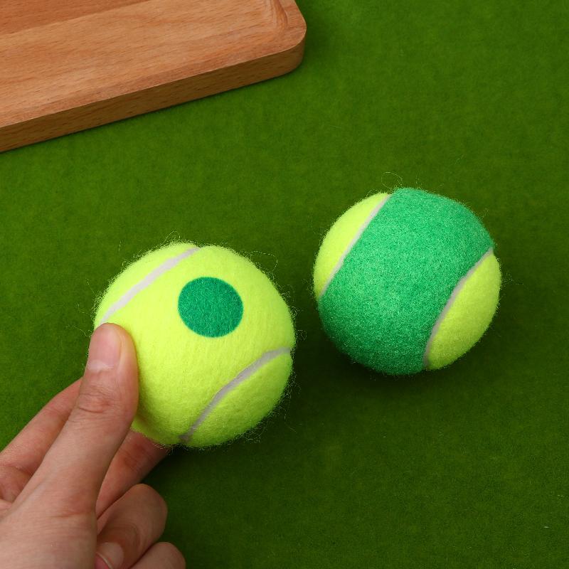 1 Pz Palline da Tennis Per Bambini Morbide Elastiche Bassa Compressione Senza Pressione Pallina da Allenamento Per Giovani Principianti Pratica