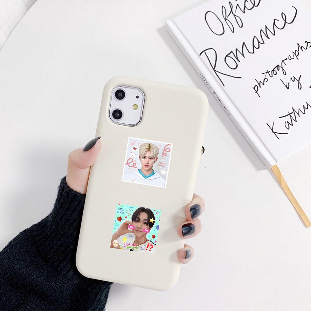 Skzoo Idol Roll Stickers 500 Pcs Adhesive Labels For DIY Journal Scrapbook Phone Case Polaroid Decoration Fans