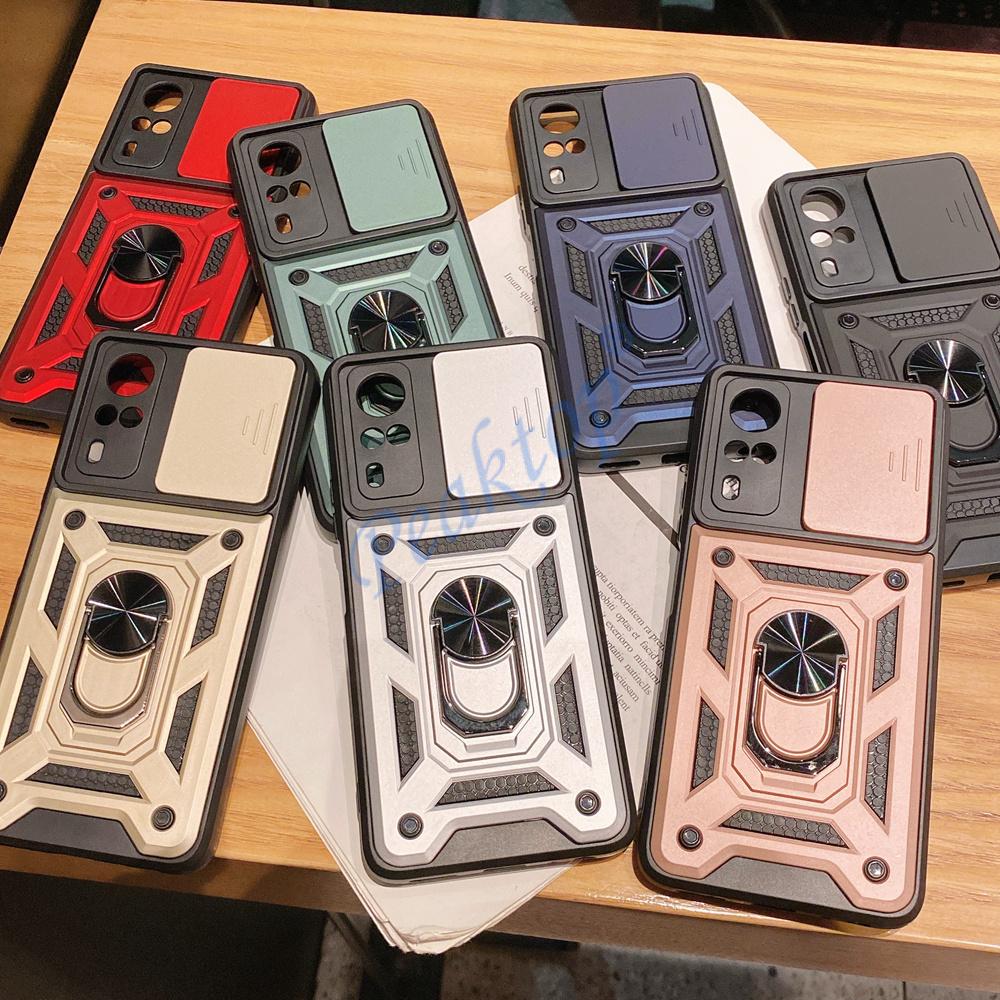 Shockproof Case for VIVO Y51 Y51A Y31 Y53S Y20 sG Y20A Y12 Y15 Y17 Push Pull Camera Protection Phone Cover for VIVO V21