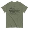 T-shirt Unisex Classica Brevetto Fucile a Ripetizione 1860