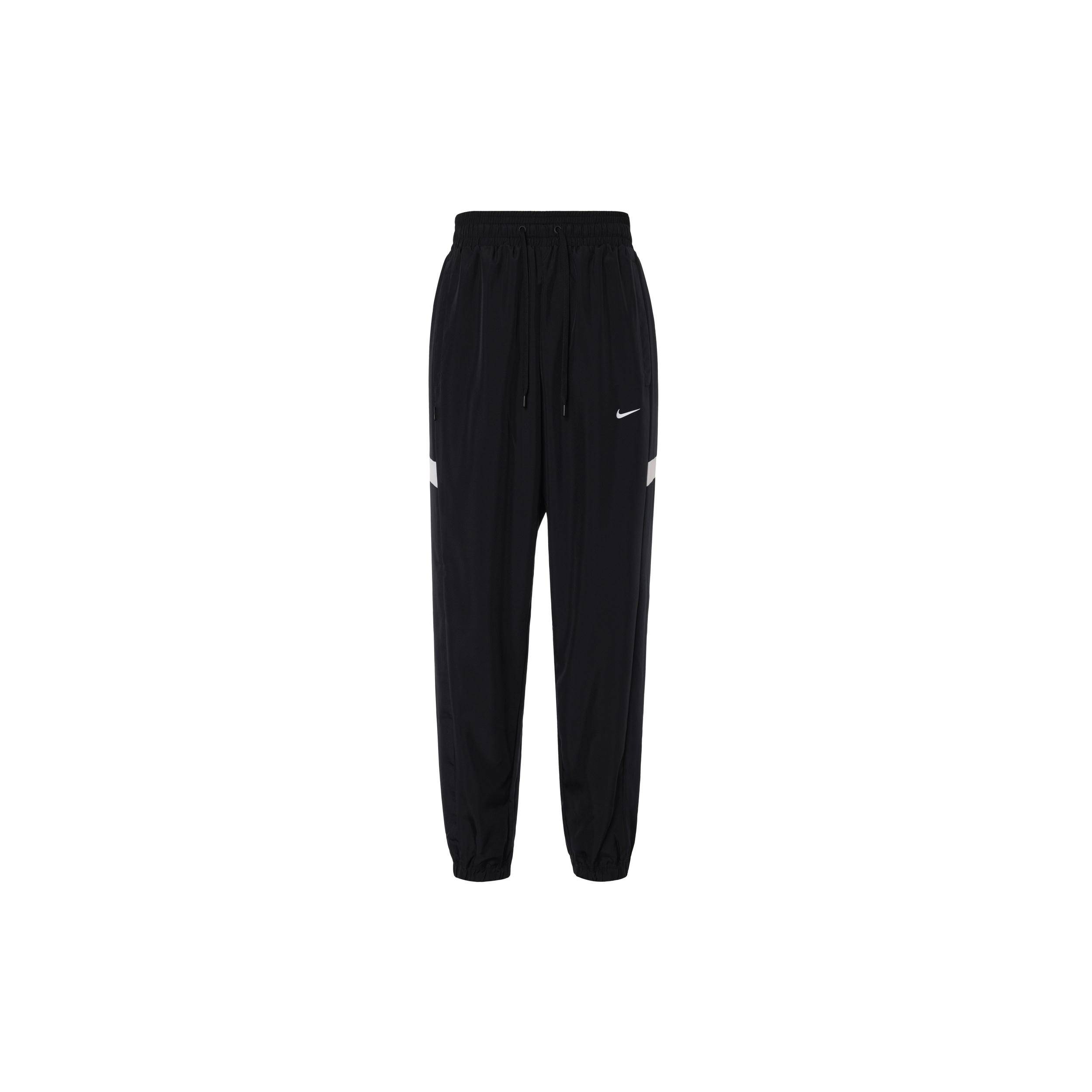 Nike Icon Woven Basketball Pants Asia Sizing Black White Men s FZ0251-010 XL