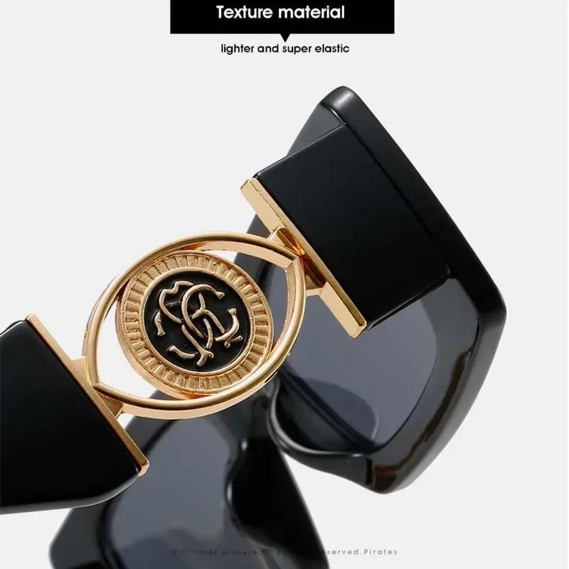 New Retro Square Sunglasses for Women Men Flower Decoration Fashion Ladies Sun Glasses Ins  Shading Eyewear UV400