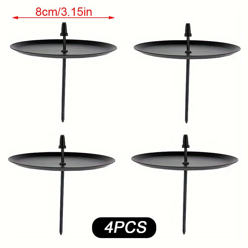 4 STK New Arrivals julepynt med stearinlys Middag Atmosfære Dekking Borddekorasjon