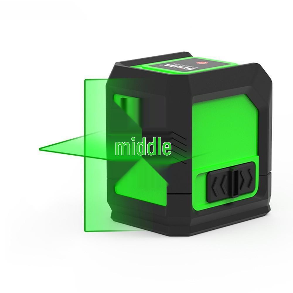Cross Mini 5-Line, 2-Line High-Precision Infrared Laser Level with Strong Light and Water Level Meter