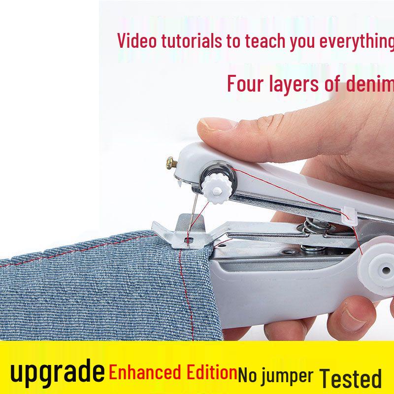 

Портативная мини ручная швейная машинка - Многофункциональный ручной инструмент для шитья Manual Sewing Machine (1 Piece) *Patent