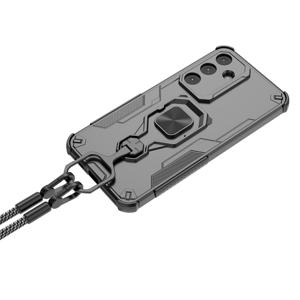 Para Capa Samsung Galaxy S25 FE Suporte Magnético Anel À Prova de Choque Armadura Capa de Telefone Para Galaxy S25FE 5G Proteção de Câmera Fundas