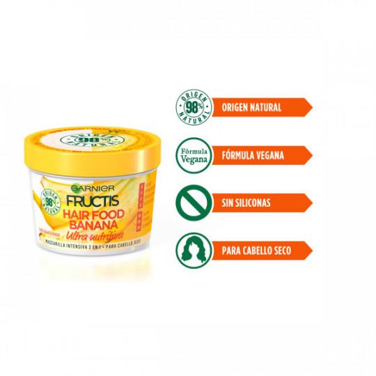 Garnier Fructis Hair Food Banana Mascarilla Ultra Nutritiva 390ml