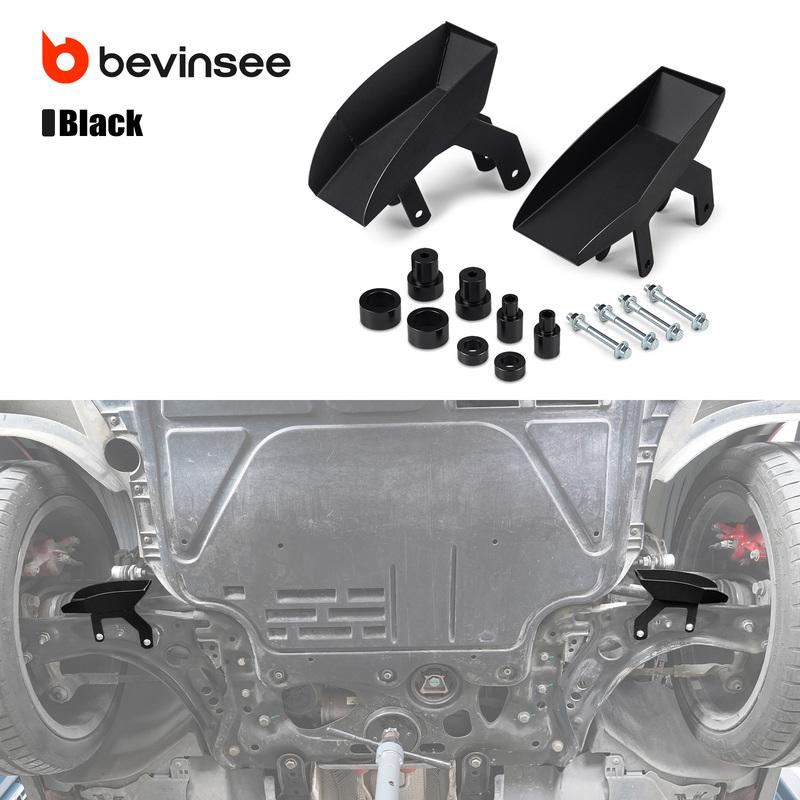 BEVINSEE Металлические дефлекторы тормозов для VW для Golf GTI 2015-2021, для Golf R 2015-2019