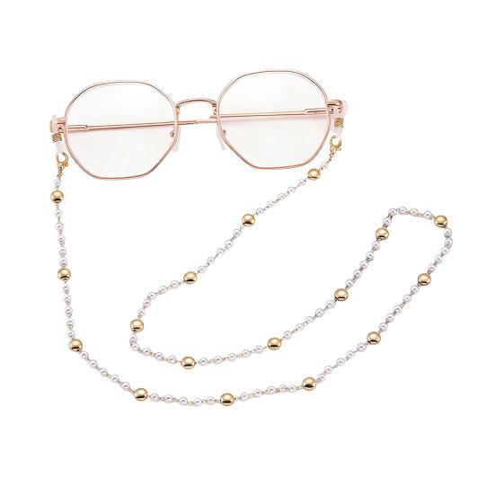 Women Glasses Chain Colorful Faux Gemstone Eyeglass Chain Retro Beaded Sunglass Strap Eyeglass Lanyards for Spectacle Reading Glasses